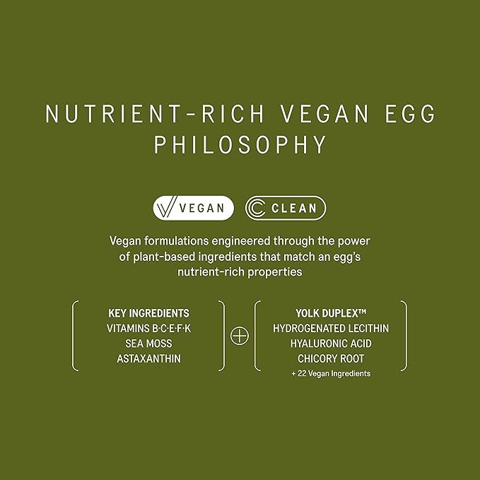 SUPEREGG Vitamin Collective Vitality Elixir: For a bright and firm complexion. Treatment serum with Vitamin B·C·E·F·K and Sea Moss. 30 ML / 1 FL OZ