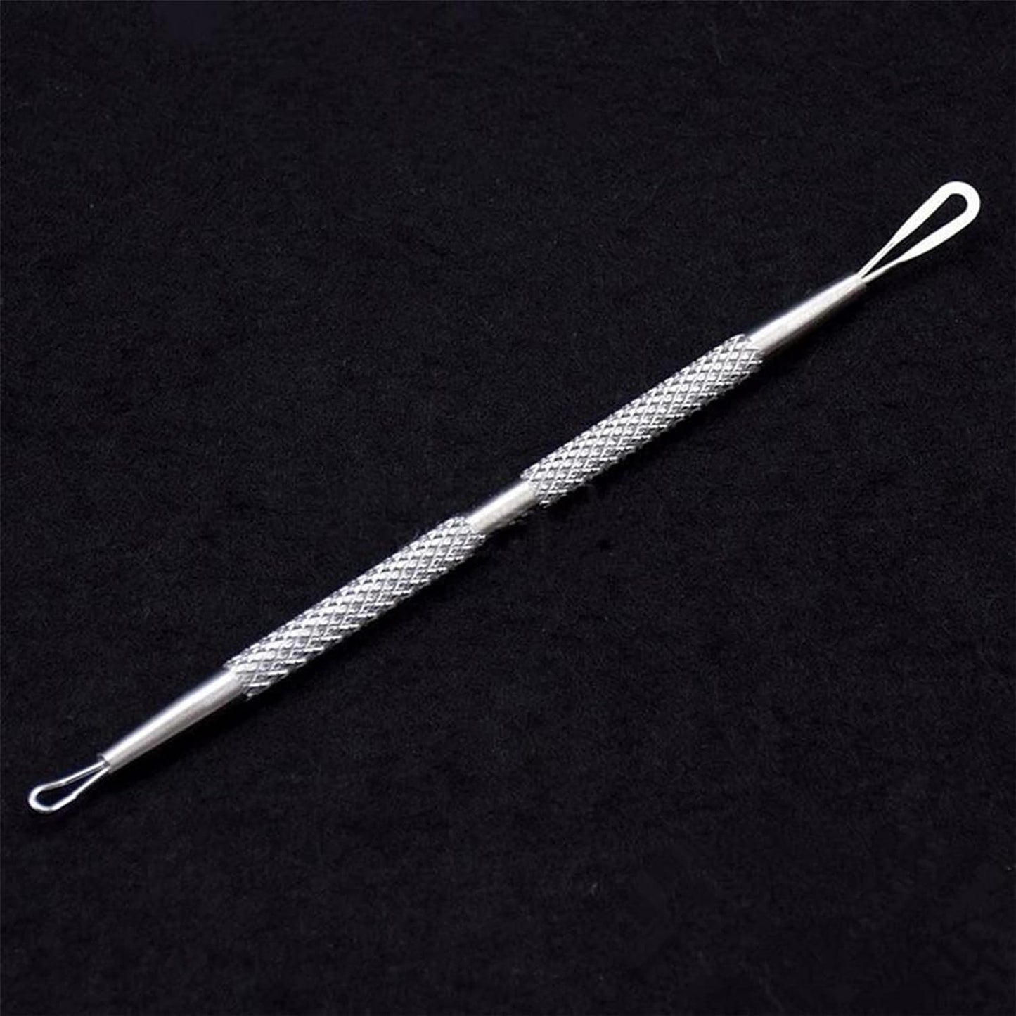 Silver Blackhead Remover Pimple Extractor Popper Tool Acne Comedone Blackhead, Blemish, Whitehead Popping, Zit Removing Skin Care Tools for Nose Face - Stainless Steel,Skin Care Tools,Blemish Removers