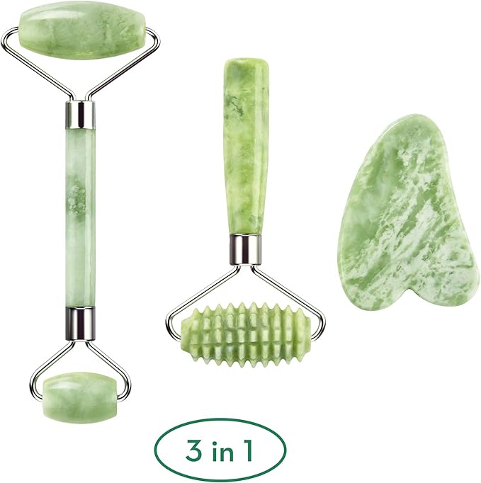kimkoo Jade Roller and Gua Sha