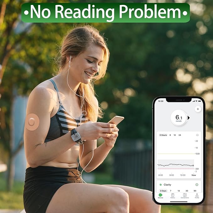 G7 Adhesive Patches Waterproof Overpatch for G7 & Stelo Flexible CGM Tape Hypoallergenic & Latex-Free Stelo Overlay Patch for 10-15 Days Long Stay Without Glue in The Center, Tan