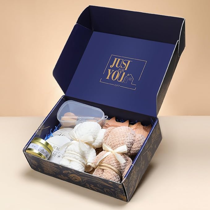 Housewarming Gifts for New Home, 10Pcs House Warming Gift Basket with Aroma Candle, Cutting Board, Cheese Knife, Condiment Dish, Coasters for Couples, Closing Gifts for Home Buyers