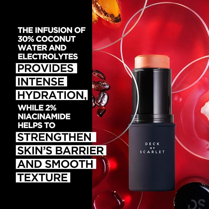 Deck of Scarlet Skin Edit Serum Foundation Stick Glowy Finish