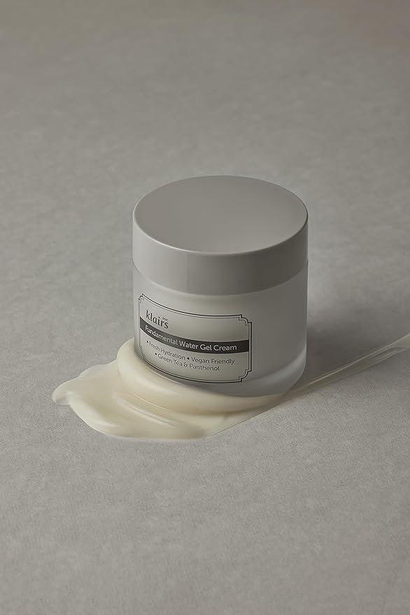 DearKlairs] Fundamental Water Gel Cream 2.36 fl oz | Vegan, Jeju Green Tea Water and Panthenol