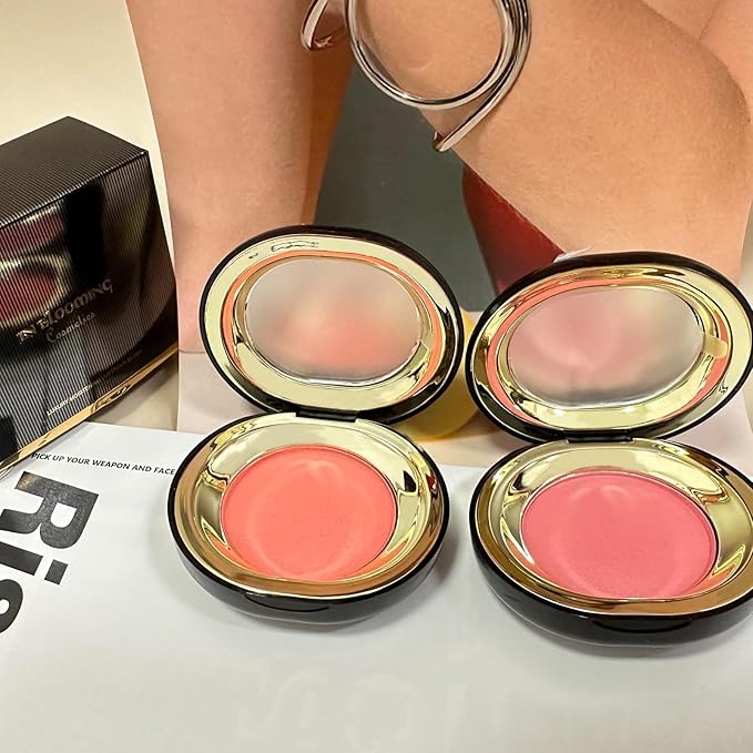 Face Blush for Cheeks Waterproof Smooth Creamy Formula,