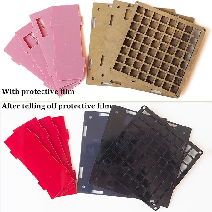 DIY Music Spectrum Soldering Project Kit, Music Active Pickups with Cool Animation and Pixel Arts for Fun，8x8 RGB Display, Great STEAM Project Kit and Gift for Friends and Family