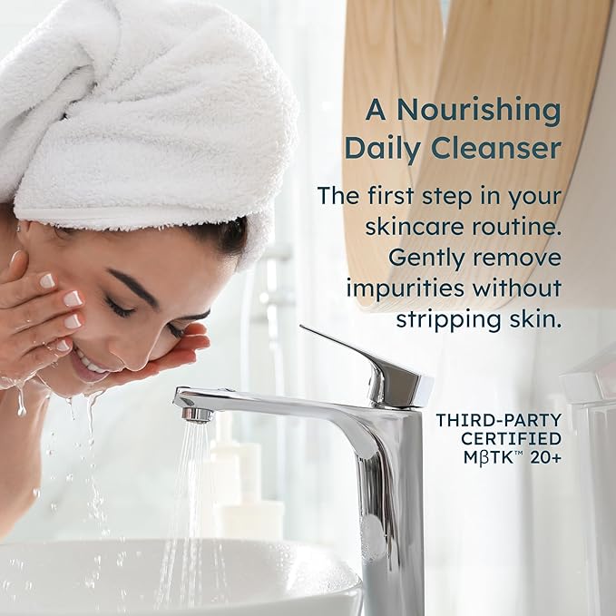 Manuka Honey Face Wash (5 Oz), Daily Skin Care Facial Cleanser & Makeup Remover with Manuka Honey & Oil for Dry or Sensitive Skin - Anti-Aging Face Wash for Women & Men