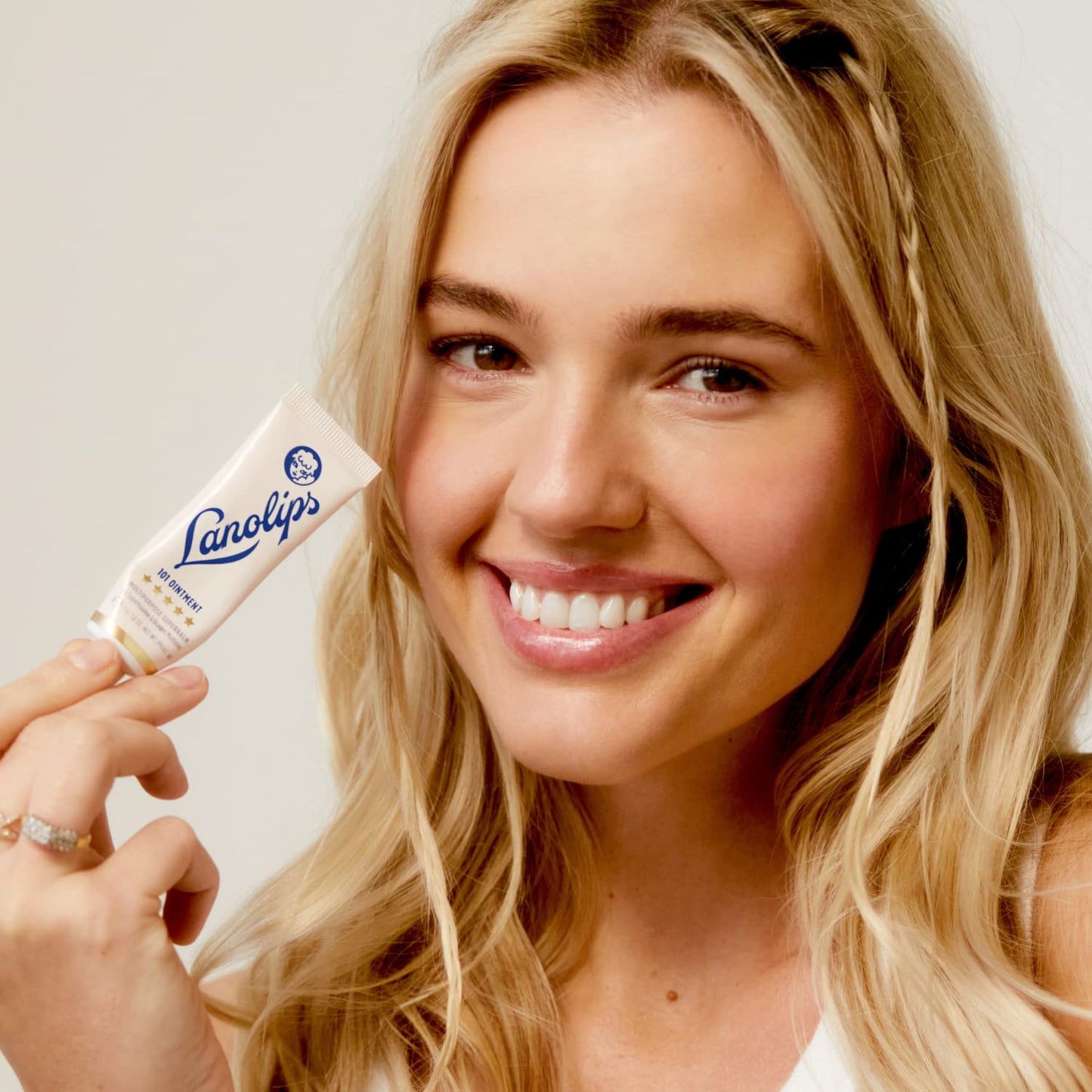 Lanolips 101 Ointment - Lanolin Lip Balm for Smooth, Hydrated & Healthy Lips - Multipurpose Lip Ointment with Lanolin Oil for Dry Lips, Cuticles & More - Original Superbalm (0.52 oz)