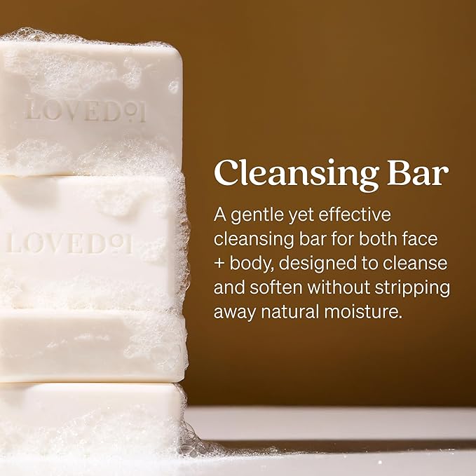 Face & Body Cleansing Bar, John Legend Skincare, Soap-Free & Gentle Non-Stripping Cleanser, Moisturizing with Shea Butter (4 Bars, 4 oz per bar)