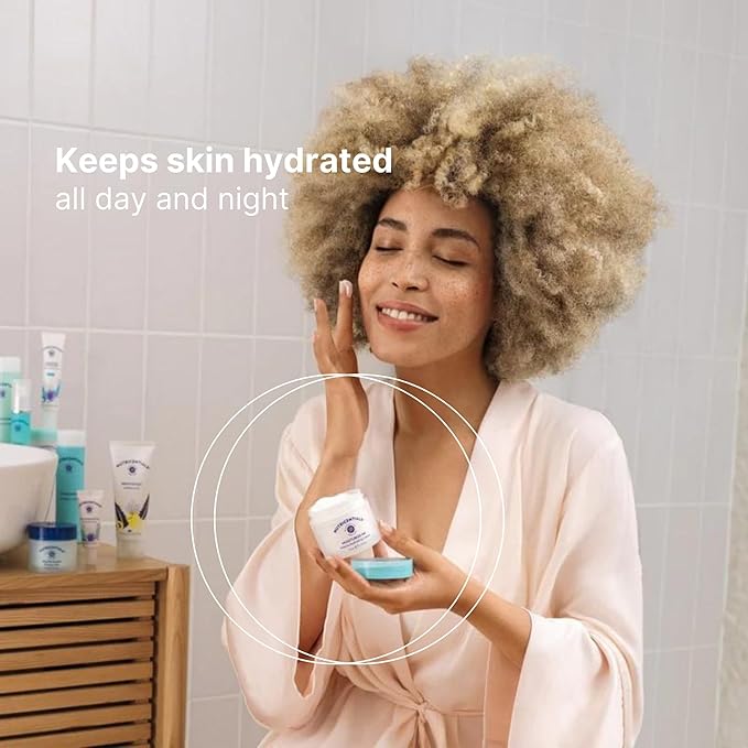 Nu Skin Moisturize Me Intense Hydrate Cream 2.5 fl oz - Nighttime Restoration with Bioadaptive Botanicals, Aloe, Pistachio Nut Oil, and Vitamin E - Wake Up to Refreshed, Soft, Smooth Skin