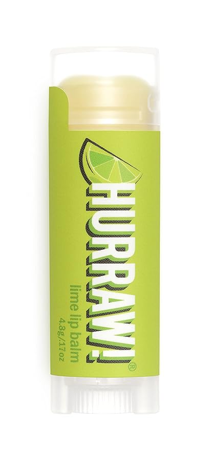 Hurraw! Lime Lip Balm: Organic, Certified