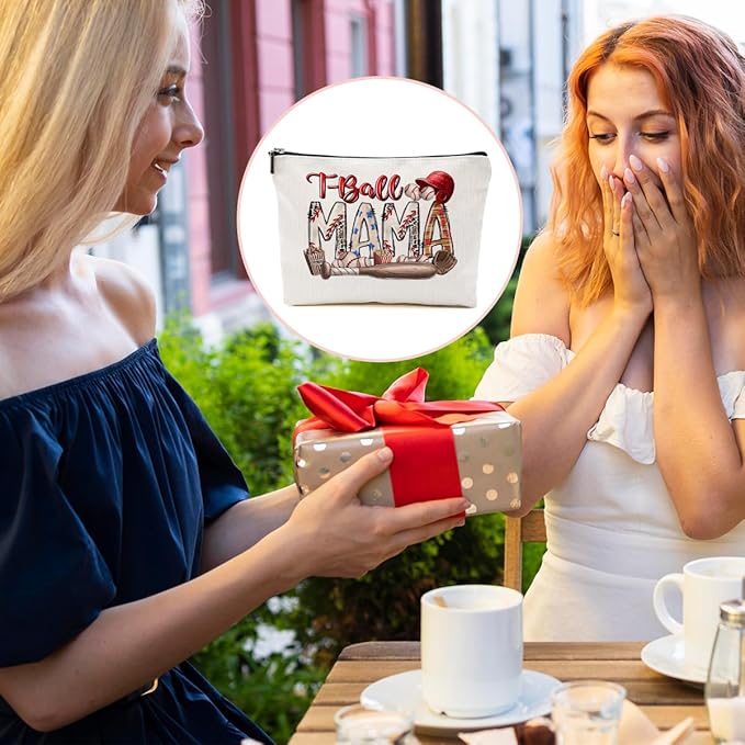 Baseball Gifts Mama Gifts Mom Gifts, Baseball Stuff Makeup Bag, Gifts for Mom Women Female Baseball Team Player, Baseball Mama Cosmetic Bag, Baseball Coach Gifts Toiletry Bag Christmas Birthday Gifts