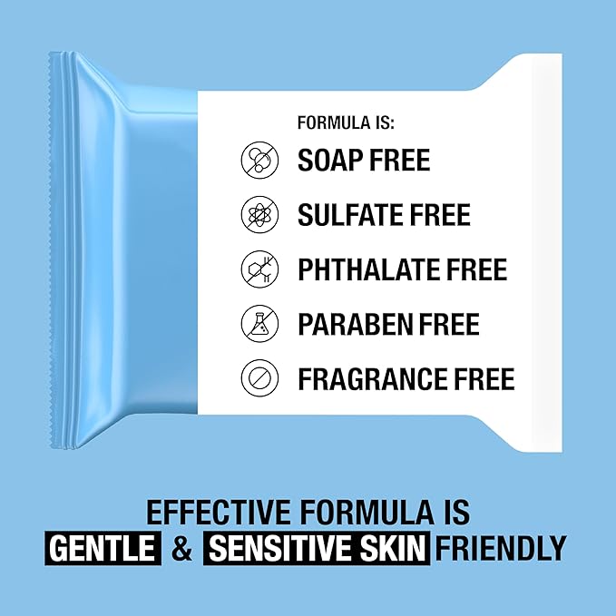 Neutrogena Fragrance-Free Makeup Remover Wipes, Daily Facial Cleanser