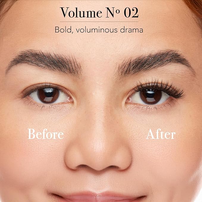 Pro Lash ProWear Starter Lash Clusters Kit - Easiest to Apply Lashes - 10-Day Cluster Eyelash Extensions - 3 Sets of False Eyelashes Plus Adhesive, Remover, Tweezers - Volume No. 2 - Cocoa