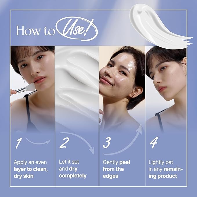 MILLIMILLI COLLAPY 3D Peel-off Collagen Face Mask + Silicone Brush