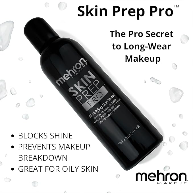 Mehron Makeup Skin Prep Pro Mattifying