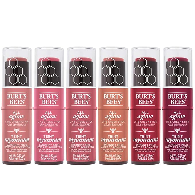 BURTS BEES Peach Pond All Aglow OZ