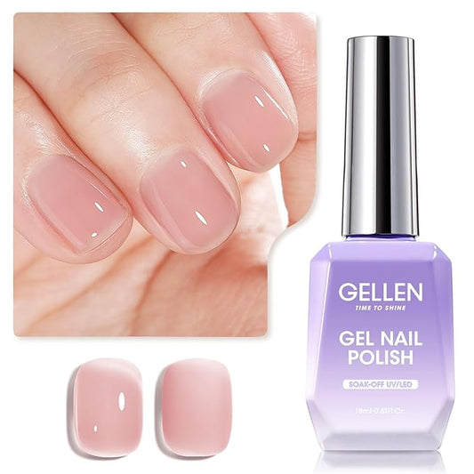 Gellen Nude Pink Gel Nail