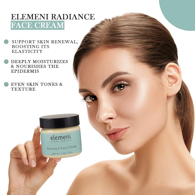 Max Green Alchemy elemeni Luxurious Foaming Face Wash & Anti-Aging Radiance Cream - pH Balanced Cleanser & Collagen Moisturizer Duo | Gentle Cleansing, Wrinkle Reduction & Brightening | Vegan Formulas