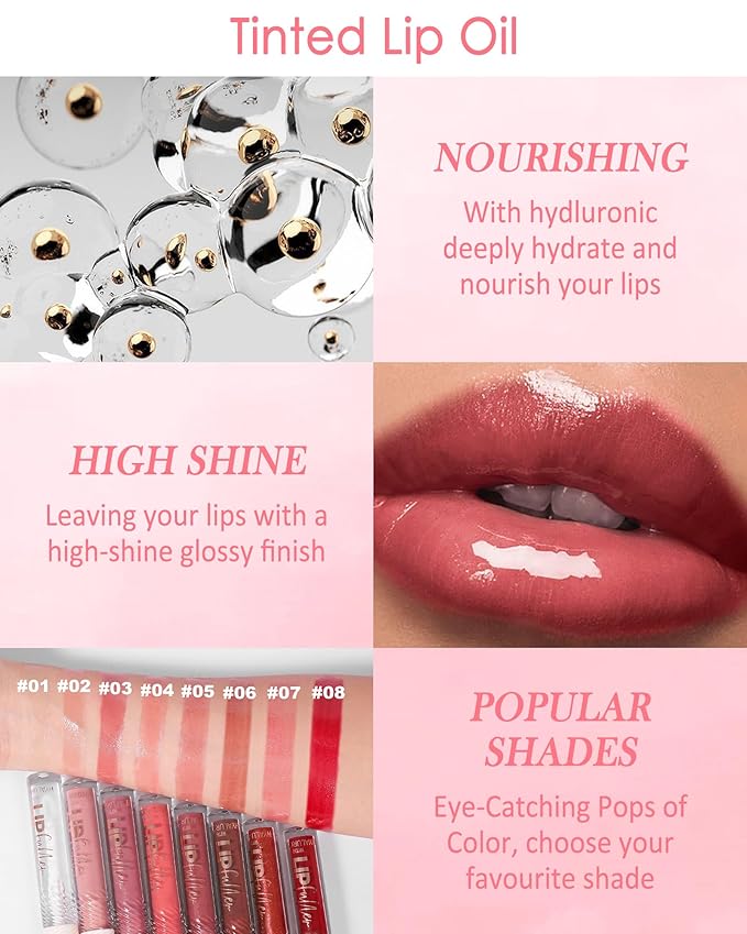 Brown Peel Off Lip Liner Stain & Brown Lip