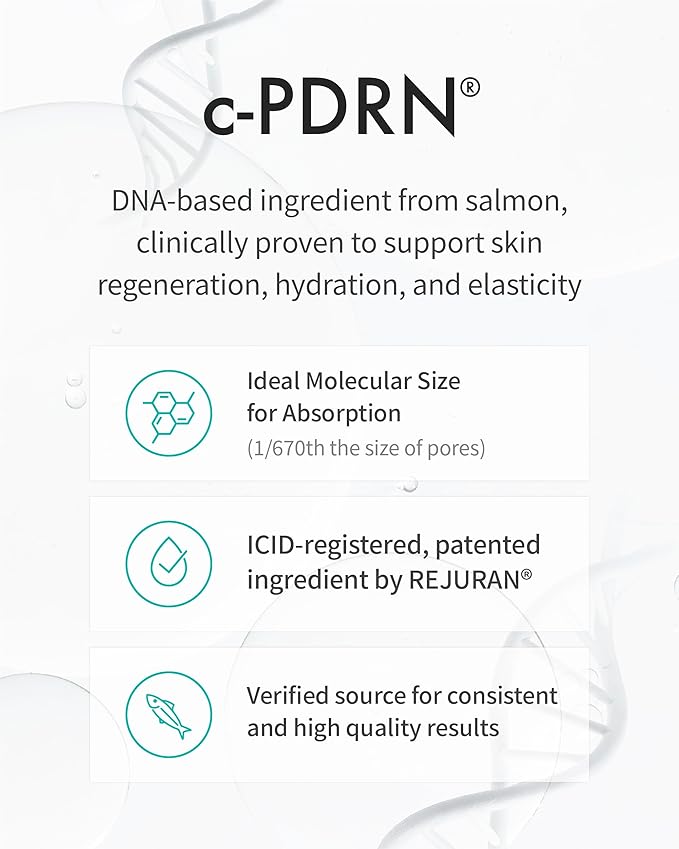 REJURAN® Turnover Mask, c-PDRN® (5ea) – Original Salmon DNA Daily Mask for Firming, Hydration, Repairing & Revitalizing. Achieve Youthful, Radiant Skin. Korean Skincare. Ultra Microfiber Sheet Mask