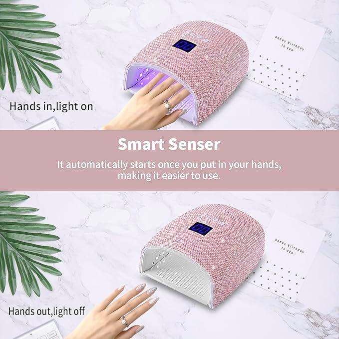 48w cordless uv led nail