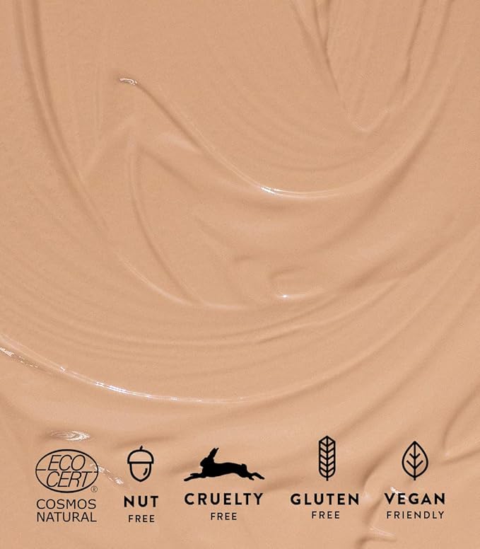 MÁDARA Organic Skincare | Luminous Perfecting Concealer 35 HONEY – 4ml, Dewy finish, With hyaluronic acid, Natural concealer for dark circles and blemishes, Vegan, COSMOS natural certified.