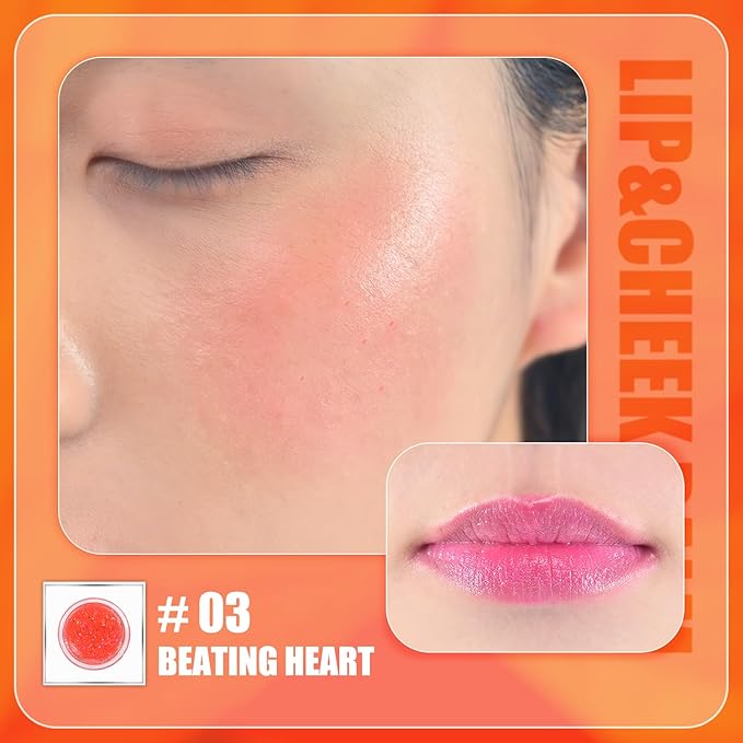 CHARMACY Magic Color Lip & Cheek Balm, PH HEART (#03)