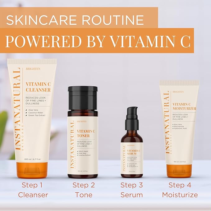 InstaNatural Vitamin C Cleanser and Serum