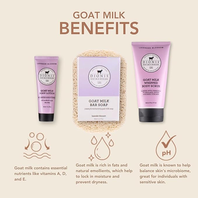 Dionis Lavender Blossom Goat Milk Body