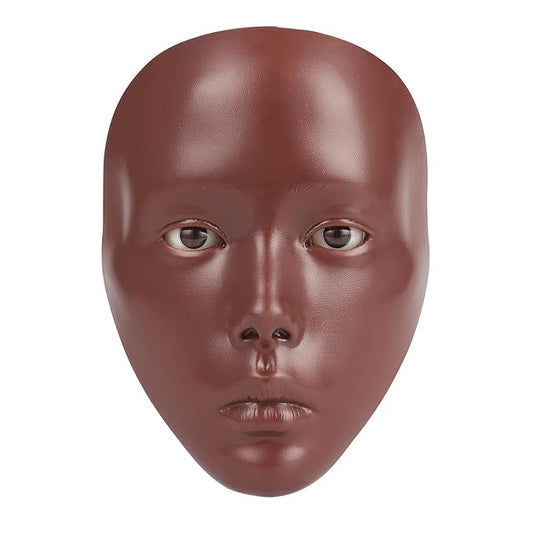 Makeup Practice Mannequin Face, 5d Reusable Silicone Makeup