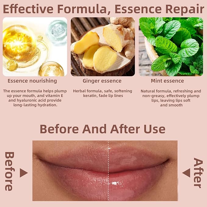 HOSAILY Lip Plumper Set, Natural Lip Big