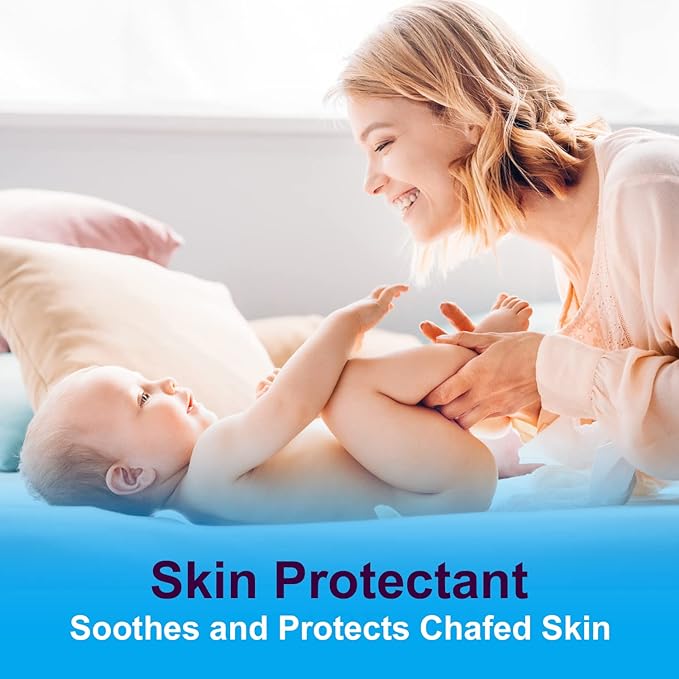CareAll Zinc Oxide 20% Skin Protectant Barrier Ointment 2 oz (24 Pack), Relieves, Treats and Prevents Minor Skin Irritations due to Diaper Rash. Helps Seal Out Wetness. Protects Chafed Skin.