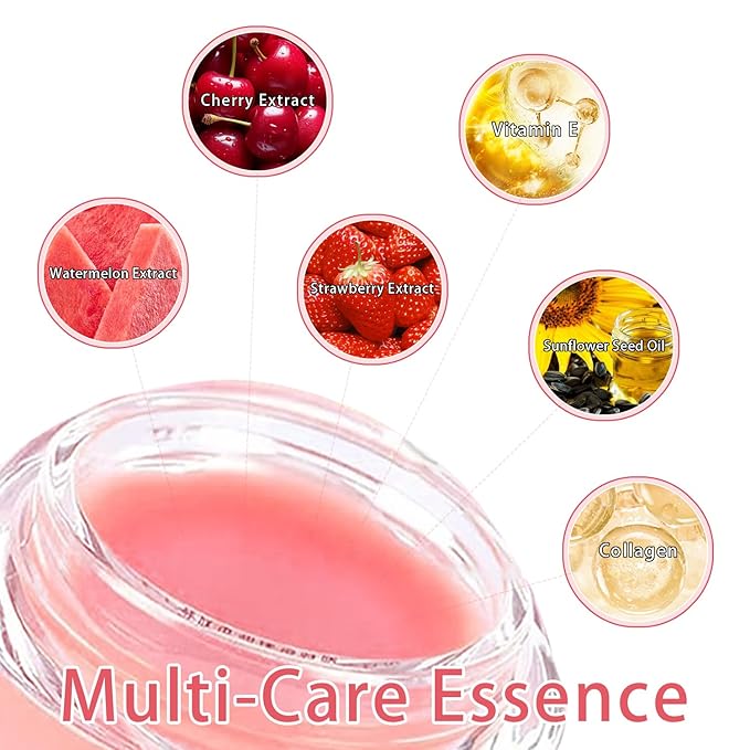 3 PCS Bee Lip Balm Honey Wrinkle