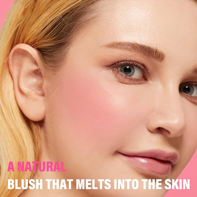 Boobeen Matte Blush Palette for Cheek, Pink Blush