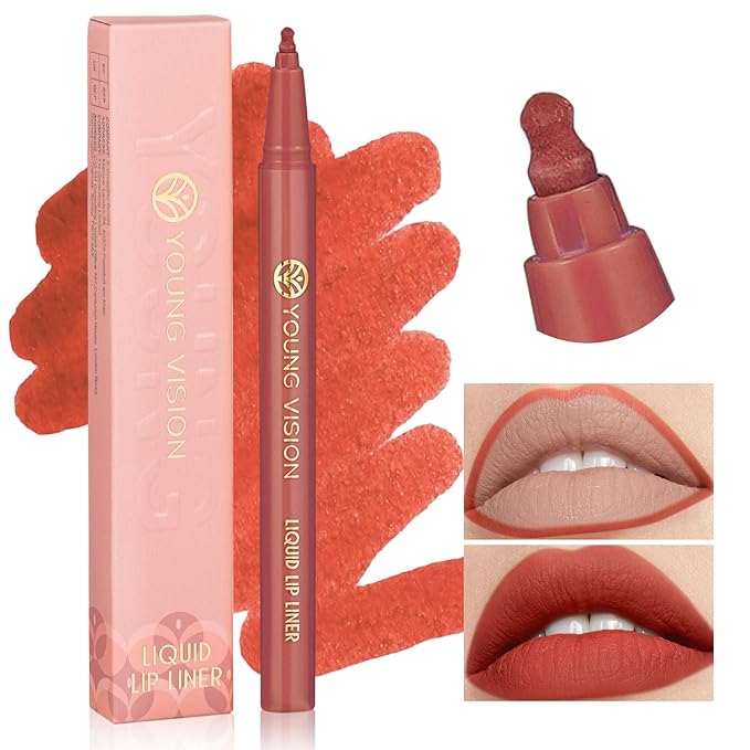 YOUNG VISION Gourd-Shaped Precision Liquid Lipstick & Lipliner YOUNG