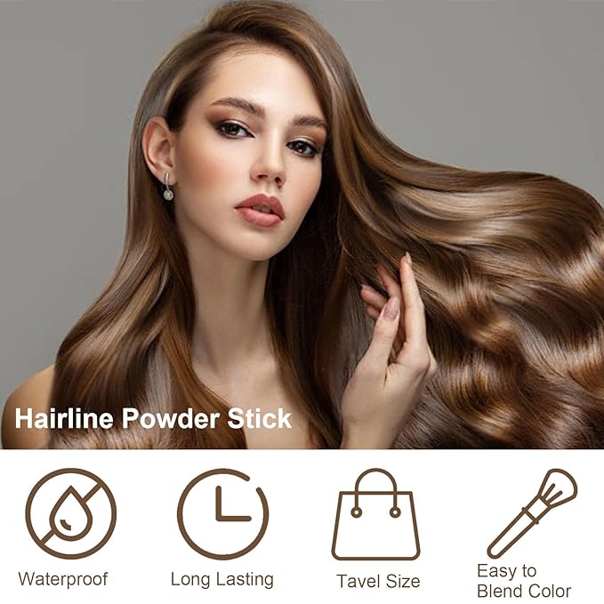 Hairline Powder Stick, Brown Root