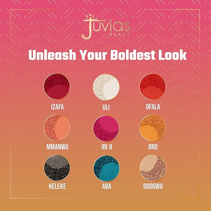 Juvia's Place Palette The Festival - Bold Coral,