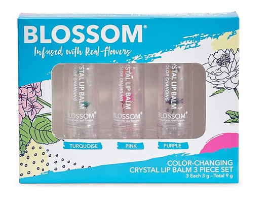 Blossom Moisturizing Custom Color Changing Crystal Turquoise/Pink/Purple