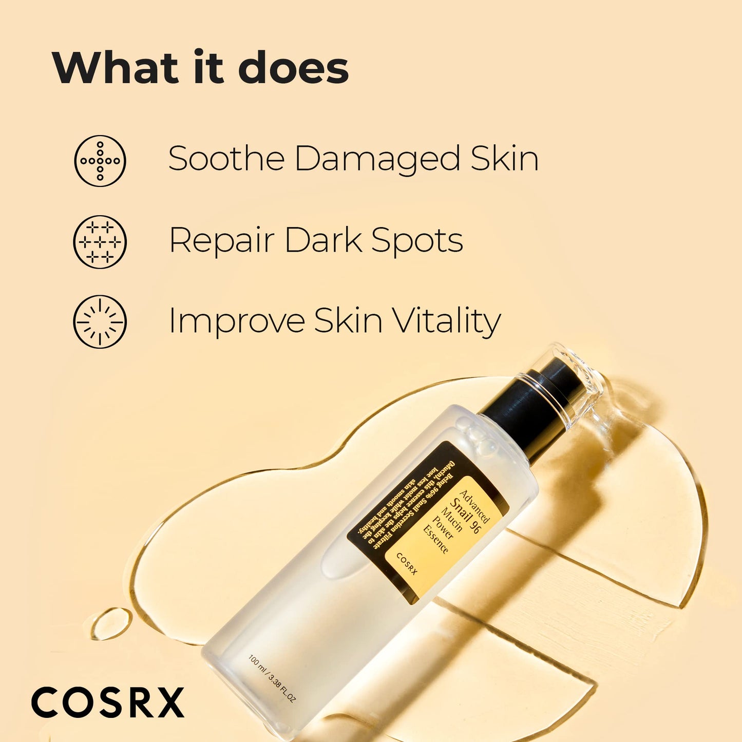 COSRX Advanced Skin Cycling Routine- Vitamin C 23% Serum + Snail 96% Mucin Essence + Snail 92% All In One Cream, Daily Professional Skincare, Improve Radiance & Dark Spots, Korean Skin Care