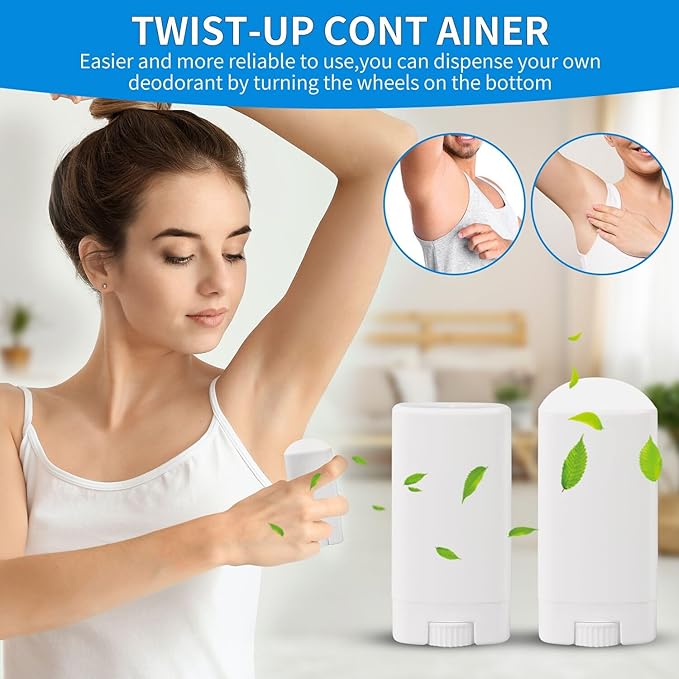 Empty Oval Deodorant Lip Lipstick Balm