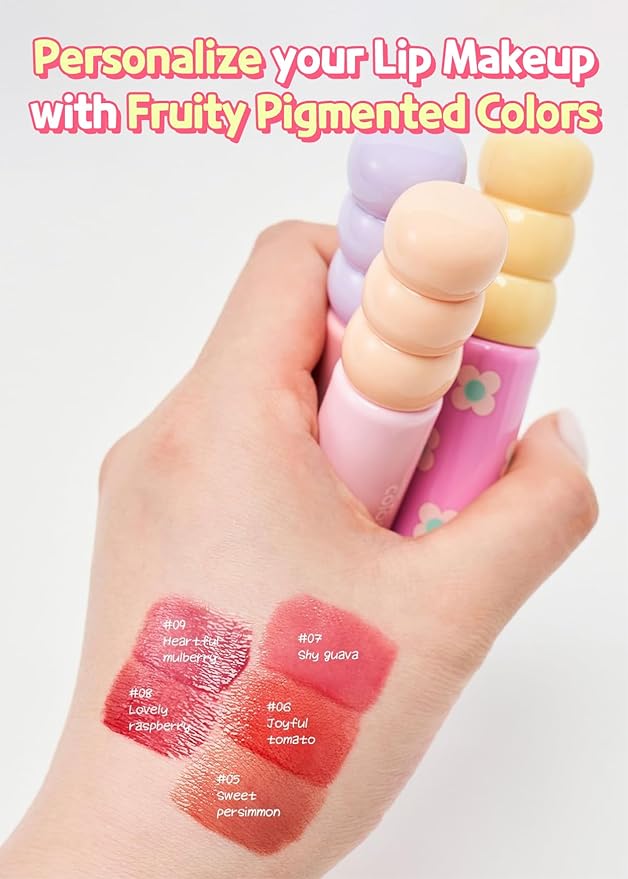 COLORGRAM Fruity Glass Tint 09 Heartful Mulberry | Lip 11 Oz