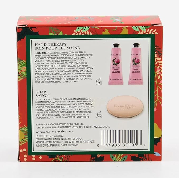 Crabtree & Evelyn Rosewater Bar Soap