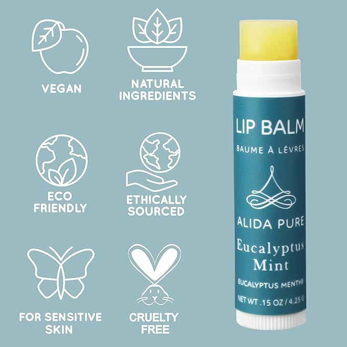 ALIDA PURE Eucalyptus Mint Lip Balm Lips,