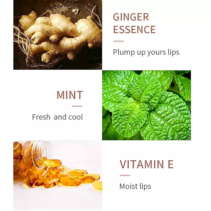 2 Pcs Lip Plumper, Natural Lip Night)