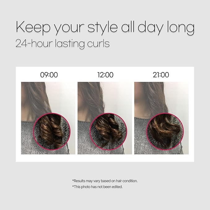 Mise En Scene Perfect Styling Serum for Heat Damage Protection - Hair Serum for holding Bounce, Hair Essence for Long Lasting Curl, Powdery Scent, with Argan Oils, 2.70 fl. Oz