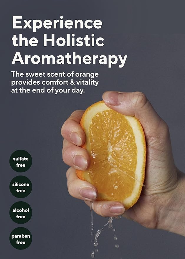 AROMATICA Orange Cleansing Sherbet 150g - Double Cleanser, Makeup Cleansing Balm - Melts Away Stubborn Impurities
