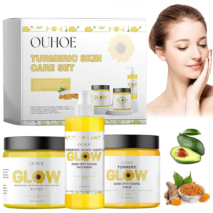 Glow Combo Skincare Set,3 In 1