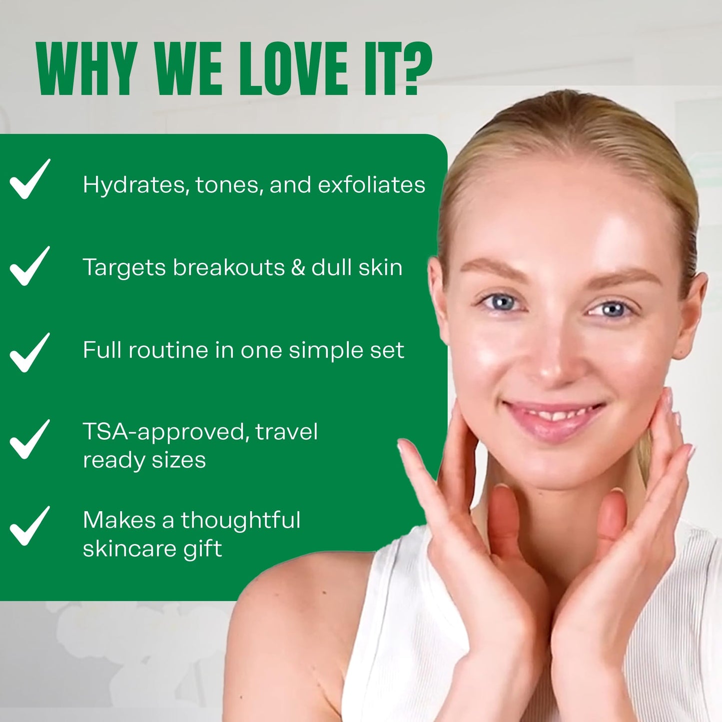 A Little Bit of Mario 10-Piece Skincare Kit – Vitamin C Serum, Glycolic Acid Toner, Hyaluronic Dew Cream, Collagen Mask, HOCI Spray & Cleanser – Brightening, Anti-Aging & Hydration – Travel & Gift Set