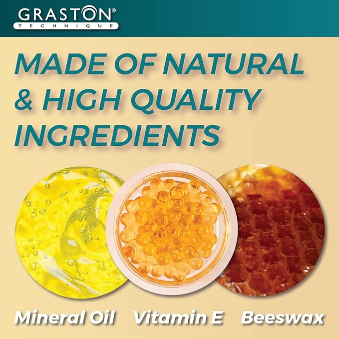 Graston Technique Vitamin E Enriched Emollient - 4oz Jar, Ideal for IASTM Lotion & Massage Therapy Cream, Perfect Vitamin E Cream for Massage and Physical Therapy, 1-Pack