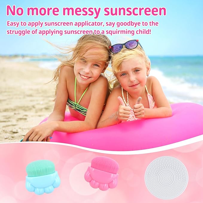 2pcs Sunscreen Applicator, Sunblock Buddy